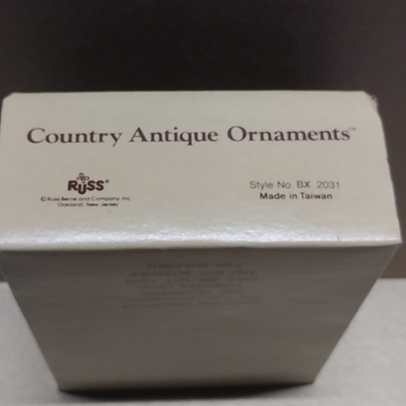 Vintage Russ Country Antique Ornament Wooden Soldier On Horse - Picture 3 of 5